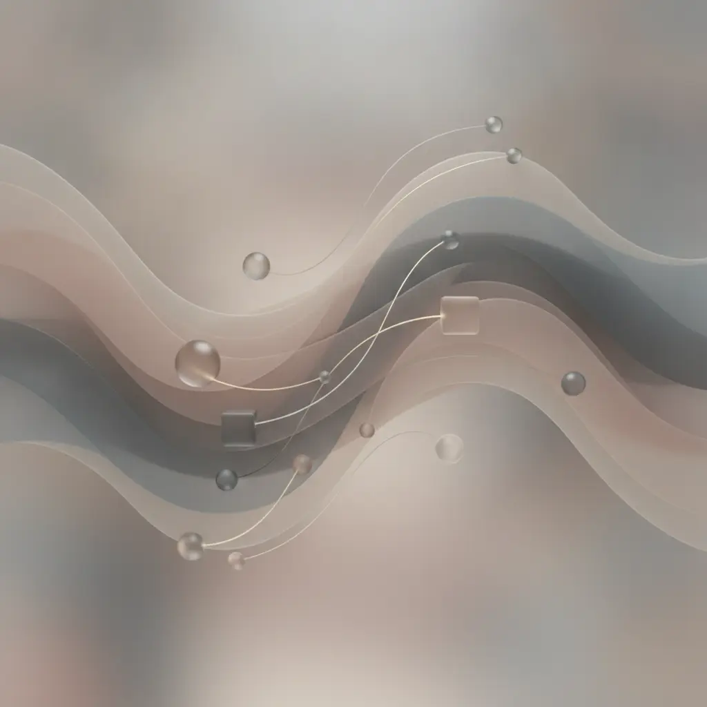 Abstract visual representing for UAE beauty businesses Client Comms