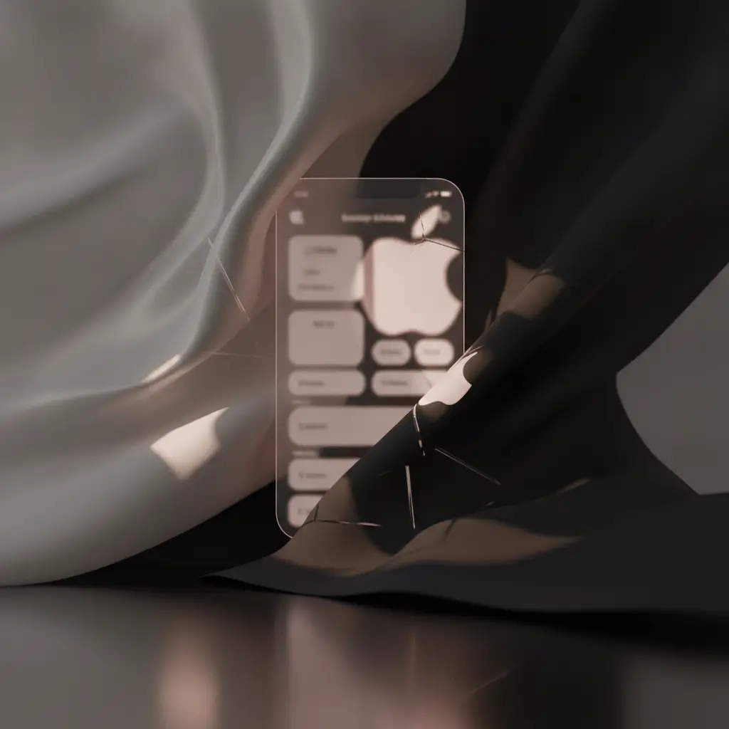 Abstract visual representing for UAE beauty businesses Native iOS