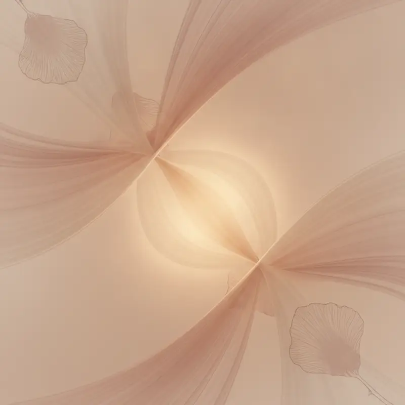 Abstract art evoking a business consultation conversation