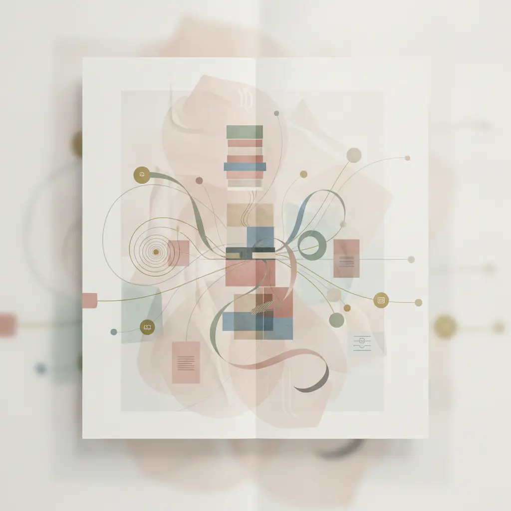 Abstract visual representing for UAE beauty businesses Content SEO