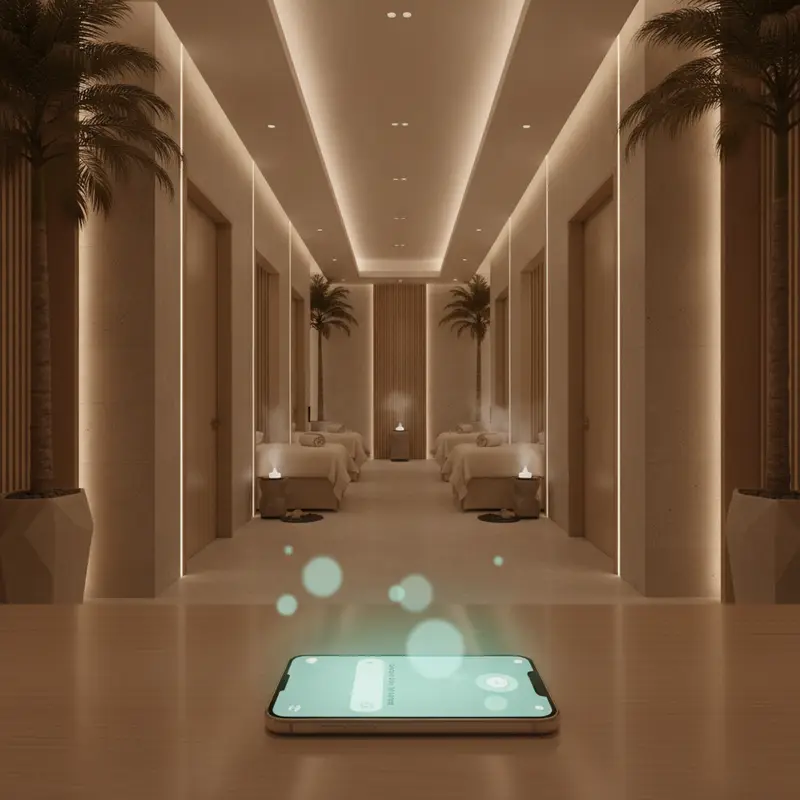 WhatsApp automation results for Lotus Touch Massage, Dubai Marina