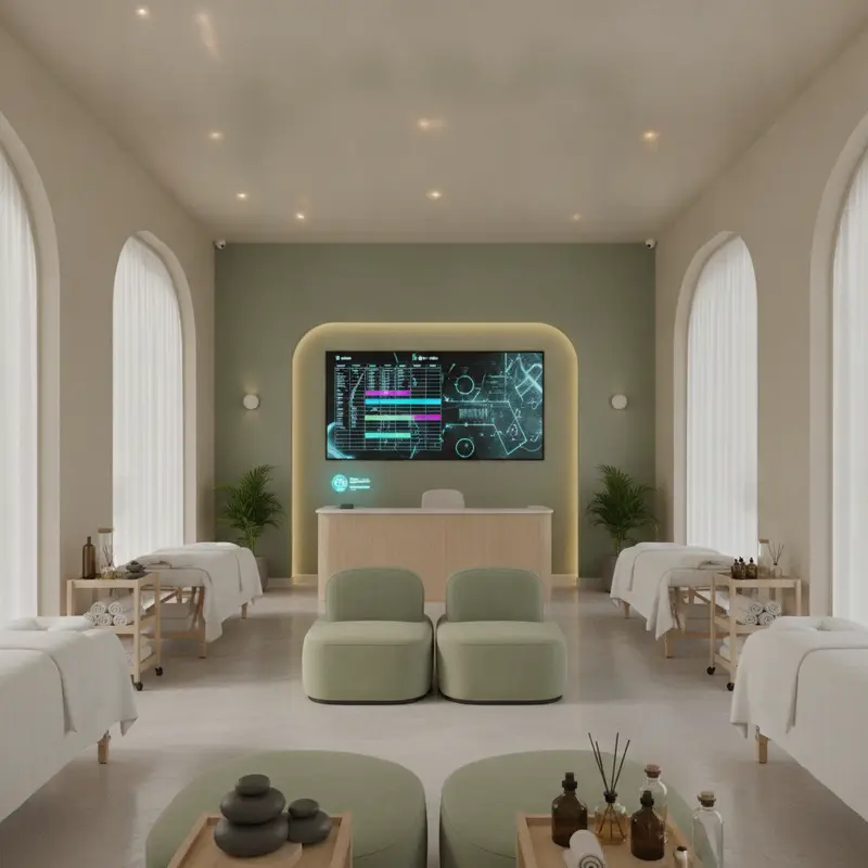 Therapist routing automation at Calm Path Massage, Sharjah