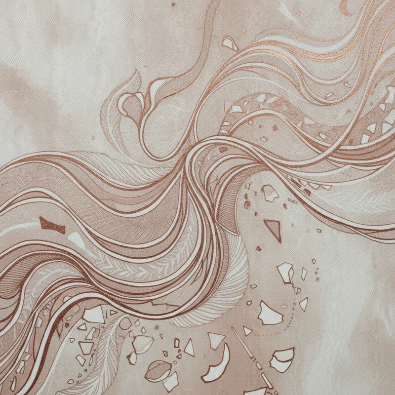 Abstract art representing content strategy for massage center SEO