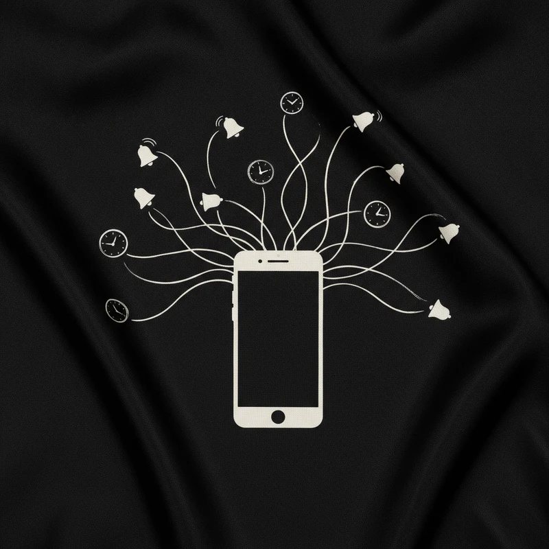 Abstract art representing WhatsApp appointment reminders for salons
