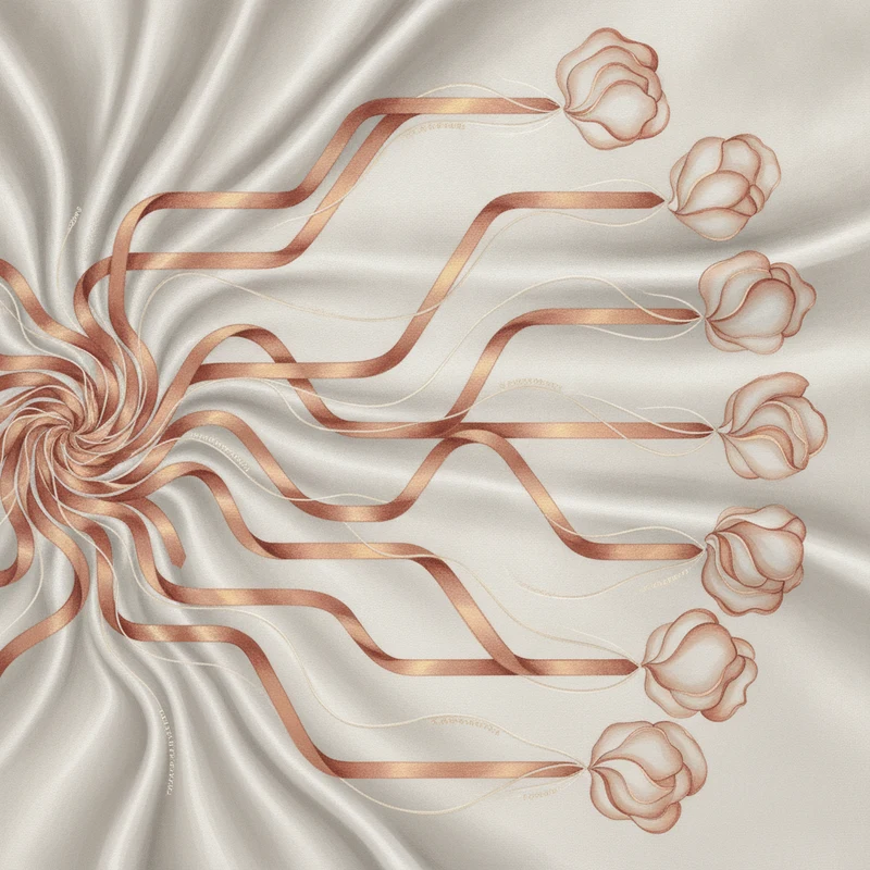 Abstract art representing AI lead routing for salon WhatsApp inquiries