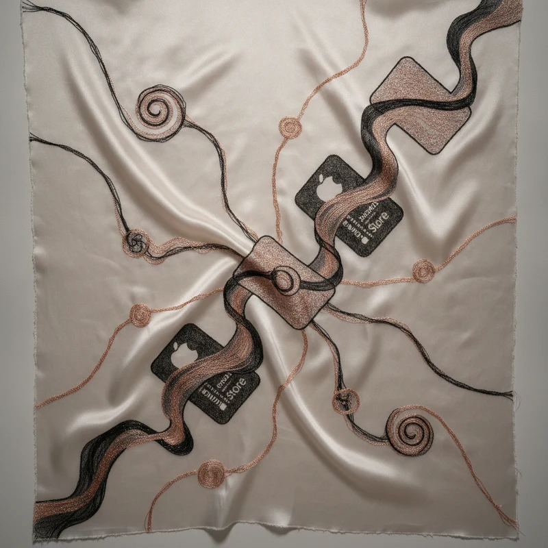 Abstract art representing App Store and Google Play launch for salon apps