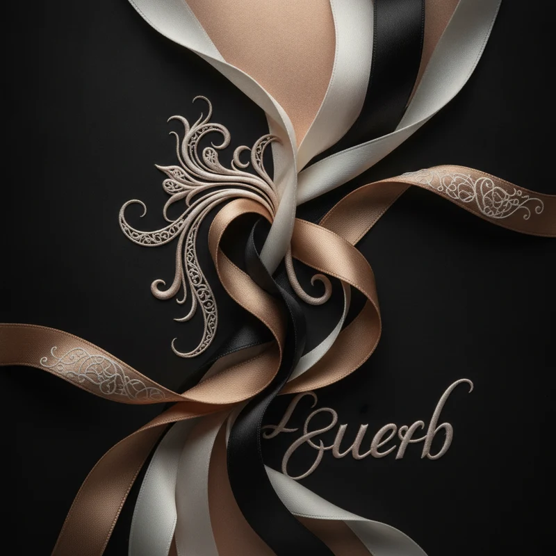 Abstract art representing custom salon website design matched to brand identity