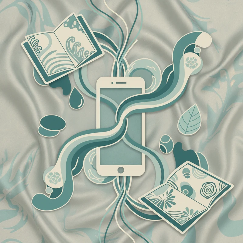 Abstract art representing spa WhatsApp package comparison automation