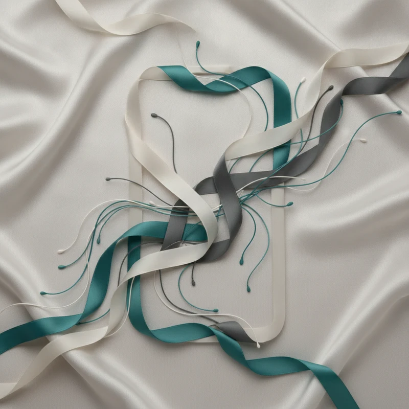 Abstract art representing WhatsApp CRM integration for UAE spas