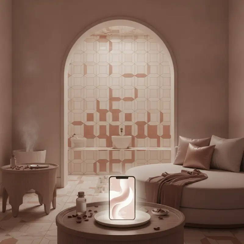 Spa gift voucher app experience at Harmony Wellness Retreat, Palm Jumeirah