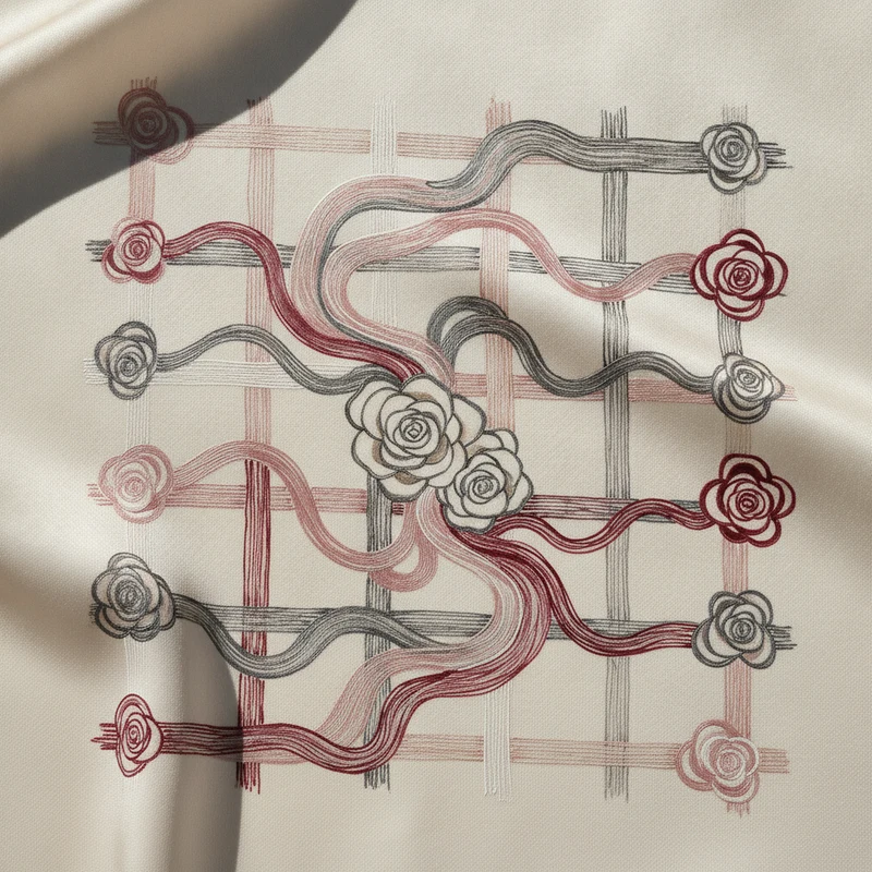 Abstract art representing spa treatment package and online booking integration