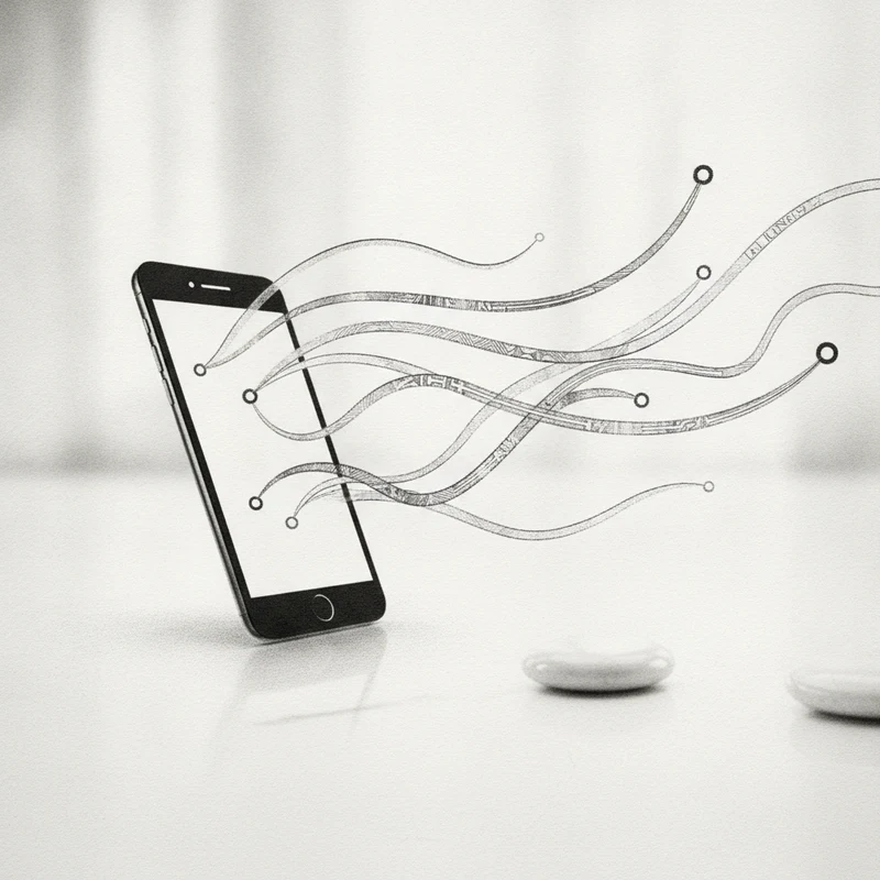 Abstract art representing a fast mobile-first spa website